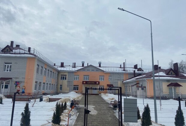 Строительство школы в пгт. Навля